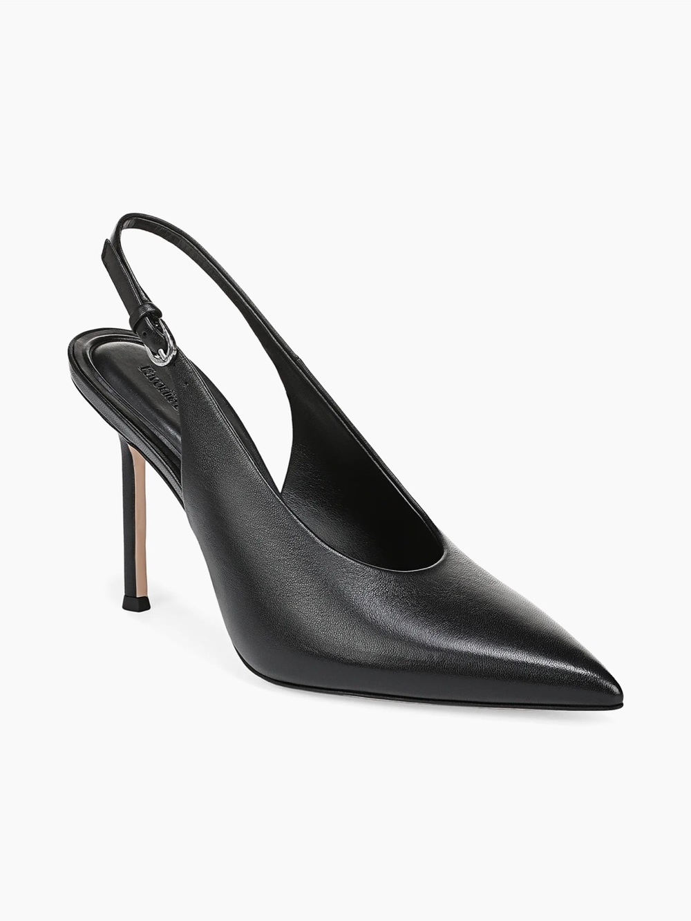 Favorite Daughter Remy 95 Leather Slingback Pumps Black Size 10 NWOT